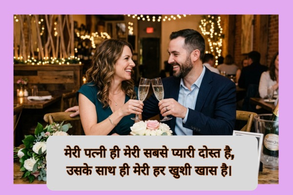 Husband Wife Anniversary Shayari